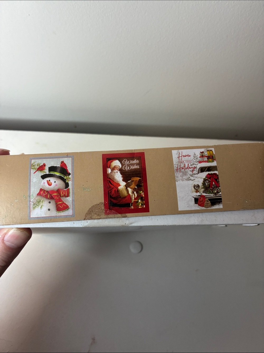 Winter Wishes Christmas Assorted Cards 30 Pack New In Box  6 Designs - Picture 2 of 12